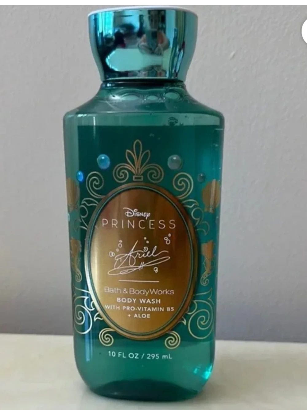 Bath & Body Works Disney Princess Ariel Body Wash - Teal 10oz  full size NEW